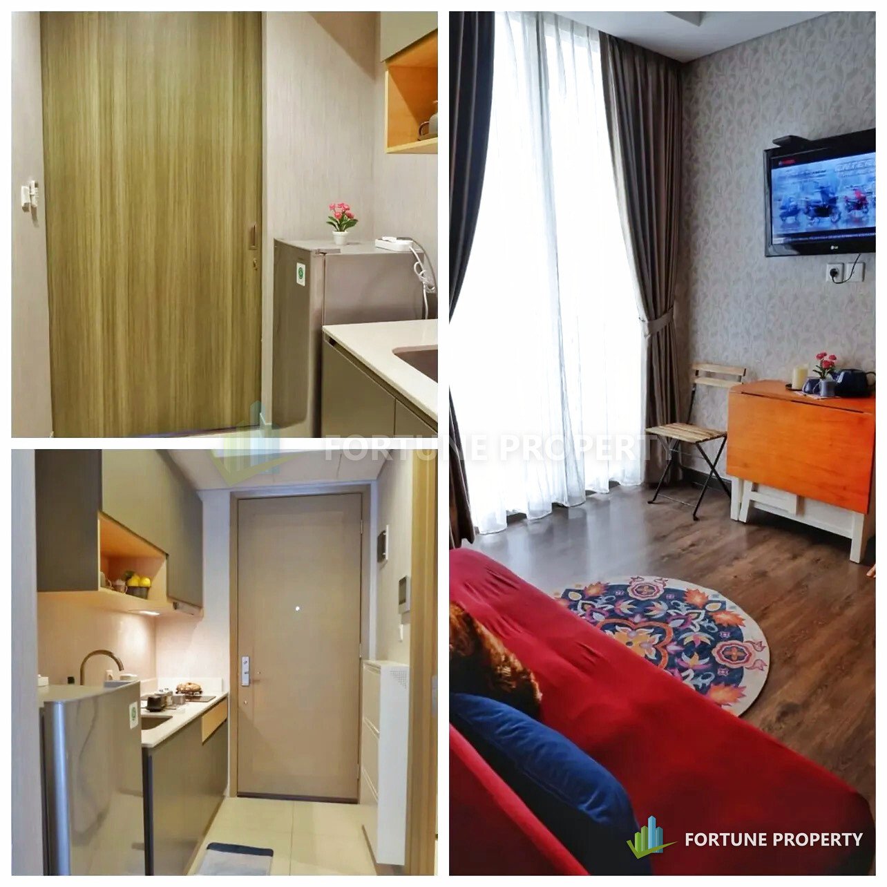 Dijual Studio 26 m² Full Furnished di Taman Anggrek Residences – Taman Anggrek Residences