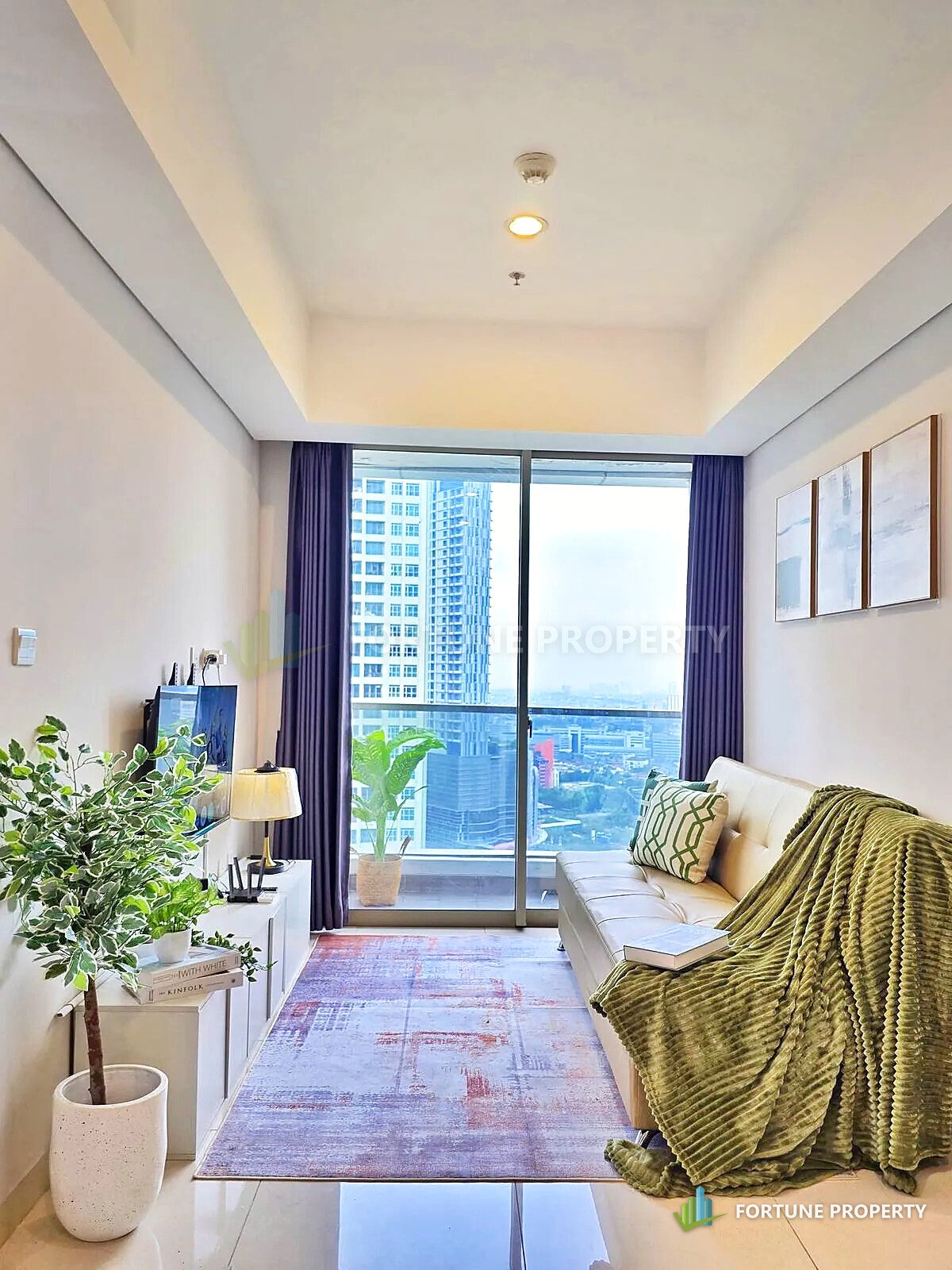 Tipe 3BR 65 m² Disewakan di Taman Anggrek Residences – Taman Anggrek Residences