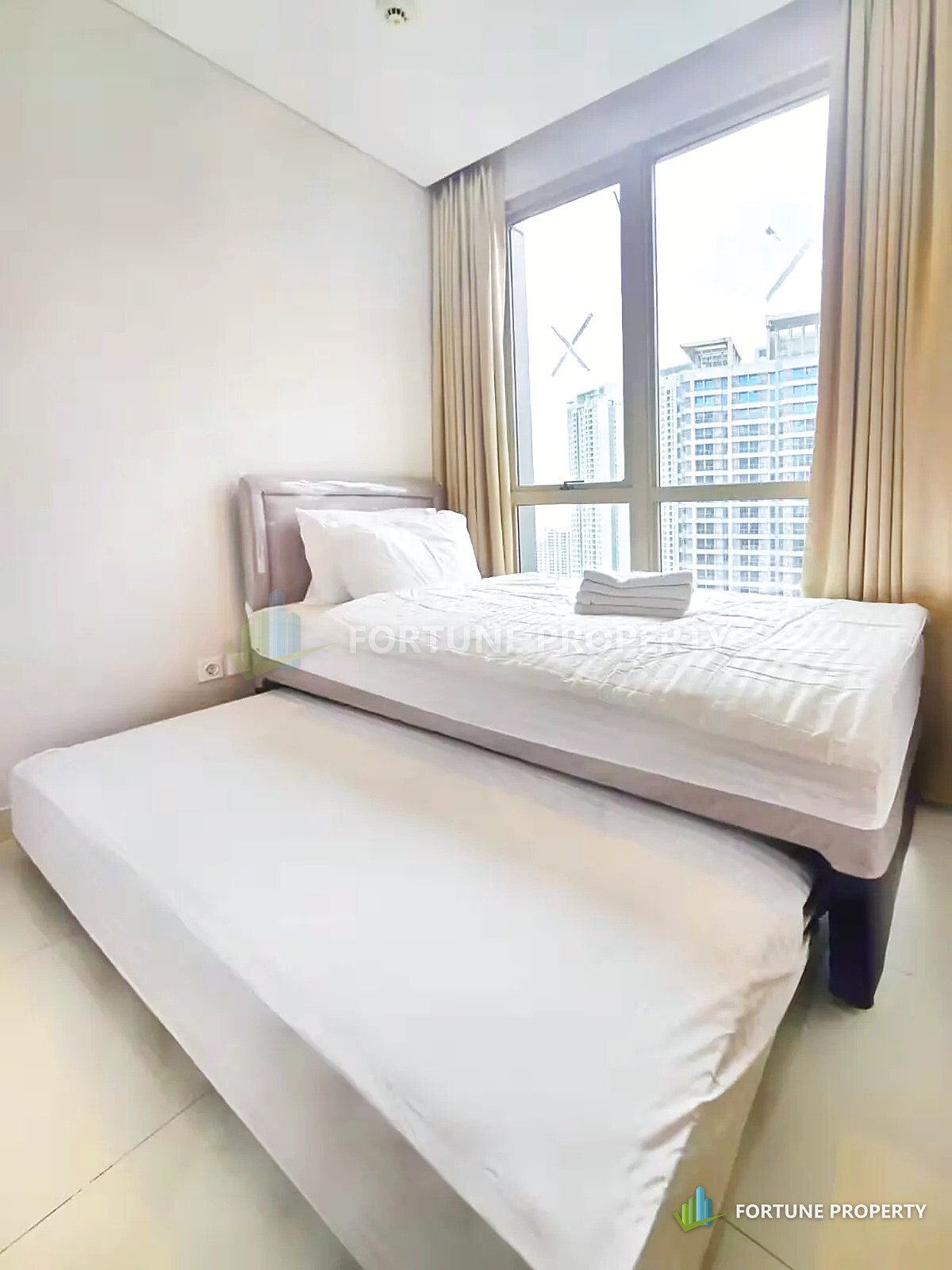 2BR 50 m² Full Furnished Disewakan di Taman Anggrek Residences – Taman Anggrek Residences